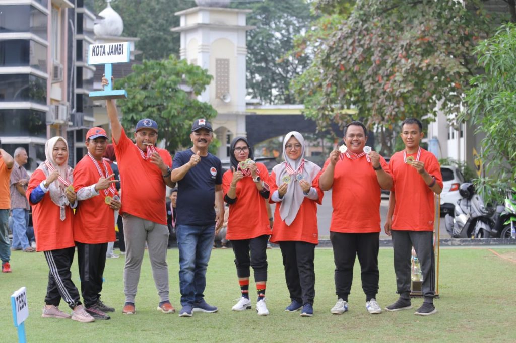 Kejurda Gateball Resmi Ditutup Kota Jambi Jadi Juara Umum