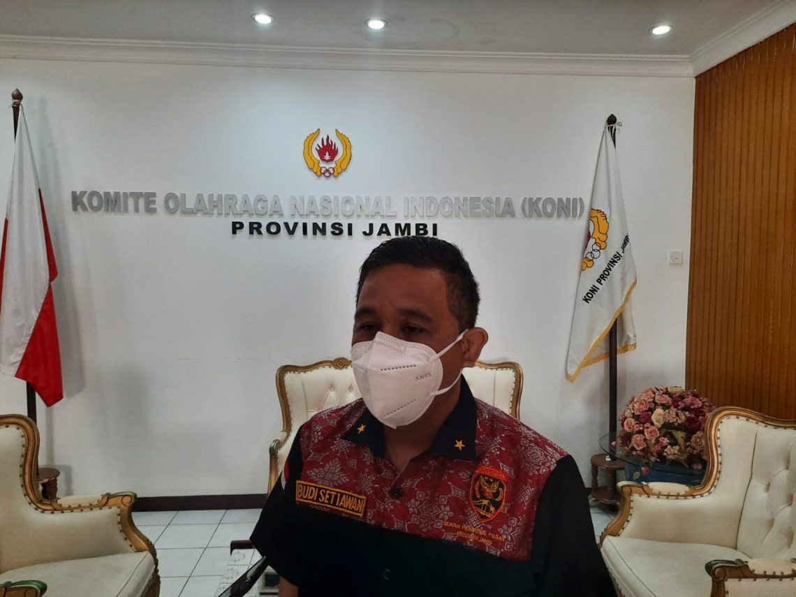 Ketua KONI Provinsi Jambi, Budi Setiawan. (Dok. Lamanesia.com)