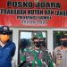 Danrem 042 Gapu Brigjen TNI M. Zulkifli didampingi Kepala BPBD Provinsi Jambi Bachyuni Deliansyah dan Dansat Brimob Polda Jambi Kombes Pol Nadi Chaidir. (Dok. Lamanesia.com)