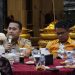 H M Syukur saat mengikuti reses Komisi V DPR RI di Provinsi Jambi. (Dok: Humas Pemkab Merangin)