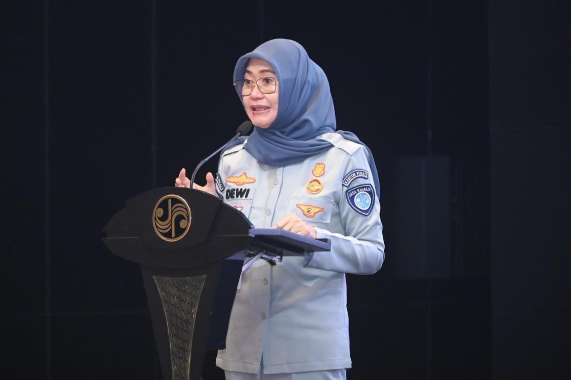 Direktur Operasional Jasa Raharja Dewi Aryani Suzana.