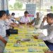Jasa Raharja saat melakukan pengecekan kesehatan gratis kepada pengendara di luar Terminal Tipe A Muara Bungo. Selasa 28 Oktober 2025. (Dok: Humas Jasa Raharja)