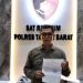 Pemred Searah.co usai melaporkan dua akun medsos ke Satreskrim Polres Tanjab Barat. Selasa 28 Oktober 2025. (Dok: Istimewa)