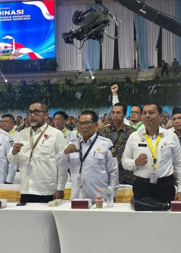 Sekretaris Daerah Provinsi Jambi, Sudirman, saat menghadiri Rapat Koordinasi dan Retreat Nasional para Sekda serta Kepala Bappeda se-Indonesia di Kampus IPDN Jatinangor, Jawa Barat. Kamis 30 Oktober 2025. (Dok: Diskominfo Provinsi Jambi)