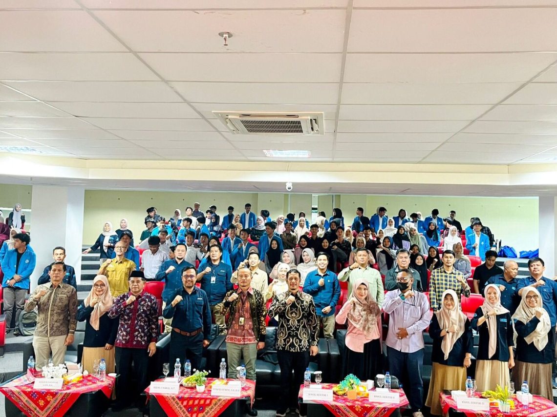 Kuliah umum PEP Jambi Field bersama SKK Migas Sumbagsel - KKKS wilayah Jambi di UIN Sulthan Thaha Saifuddin Jambi, Senin 27 Oktober 2025. (Dok: Humas Pertamina EP Jambi)
