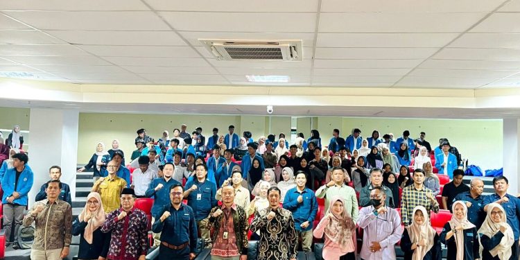 Kuliah umum PEP Jambi Field bersama SKK Migas Sumbagsel - KKKS wilayah Jambi di UIN Sulthan Thaha Saifuddin Jambi, Senin 27 Oktober 2025. (Dok: Humas Pertamina EP Jambi)