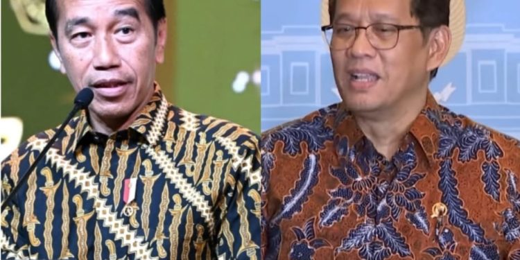 Menkeu Purbaya saat menanggapi pernyataan Jokowi tentang Whoosh yang bukan hanya untuk cari laba. (Instagram/jokowi - Tangkapan layar YouTube Sekretariat Presiden)