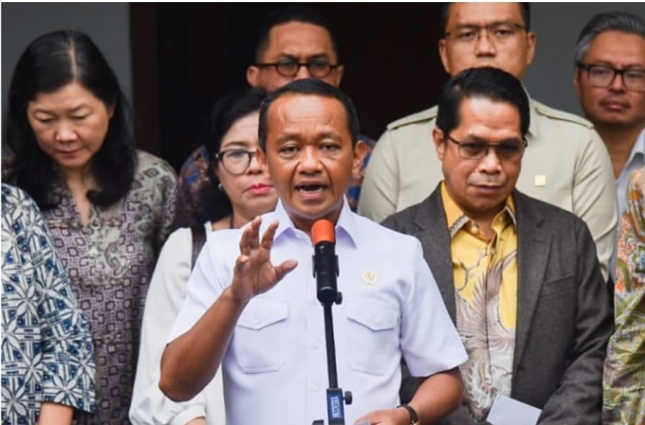 Menteri ESDM, Bahlil Lahadalia sindir SPBU swasta soal campuran etanol di bensin di Jakarta pada Selasa, 28 Oktober 2025. (Dok: Instagram/kesdm)