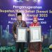 Wali Kota Jambi Dr. dr. H. Maulana, M.K.M., menerima Penghargaan Swasti Saba Wistara 2025 dari Menteri Kesehatan RI Budi Gunadi Sadikin pada peringatan HKN ke-61 di Auditorium Siwabessy, Jakarta Selatan, Jumat (28/11/2025). (Dok: Rahmat)