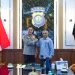 Manajemen PTPN IV Regional IV bersilaturahmi dengan Kapolda Jambi Irjen Pol. Krisno H Siregar untuk memperkuat sinergi pengamanan perkebunan, Jumat (21/11), di Mapolda Jambi. (Dok: Alpin)