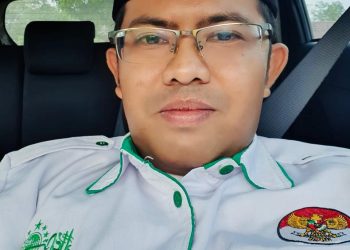 pengurus PCNU Kabupaten Bungo, yakni Chris Januardi, S.H.M.H yang menyatakan bahwa konferwil PWNU Jambi kali ini tidak sah. (Dok: Rahmat)