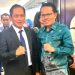 Rektor Universitas Jambi (UNJA), Prof. Helmi, menghadiri kegiatan Kolaborasi Perguruan Tinggi dalam Revitalisasi Pusat Studi Lingkungan Hidup di Gran Melia Jakarta, Kamis (30/10/2025). (Dok: Unja)