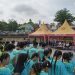 Ratusan atlet dayung dari seluruh Kabupaten/Kota memulai start Kejurprov Dayung Jambi 2025 di Danau Sipin, Kota Jambi, Sabtu (29/11/2025). (Dok: Rudi)