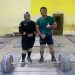 Dua lifter muda asal Jambi, Muhammad Ripqi Ramadhan dan Jihan Syafitri, resmi bergabung dengan tim nasional Indonesia untuk berlaga di Islamic Solidarity Games (ISG) 2025 di Arab Saudi, 8–12 November 2025 di Sekretariat Pengprov PABSI Jambi, Telanaipura, Kota Jambi, Senin, 3 November 2025. Dok: Alpin