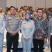 Plt. Direktur Utama Jasa Raharja, Dewi Aryani Suzana saat menghadiri apat Kerja Teknis (Rakernis) Direktorat Penegakan Hukum (Ditgakkum) Korlantas Polri Tahun Anggaran 2025 yang digelar di Bandung, Jawa Barat, Rabu (12/11/2025). (Dok: Jasa Raharja)