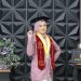 “Aulia Salsabila Puteri pada momen wisuda Universitas Baiturrahim Jambi, Sabtu (15/11/2025). (Dok: Rahmat)