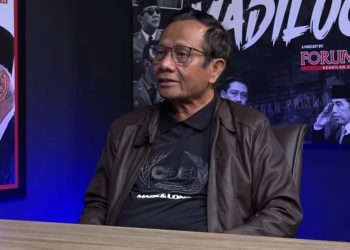 Mahfud MD menyamlaikan beberapa persoalan serius dalam institusi Polri. (Tangkapan layar YouTube Forum Keadilan TV)
