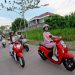 Tim Sinsen bersama peserta mengikuti Riding Cantik dan edukasi Safety Riding pada gelaran WonHer Woman Vol. 2 di Teras Mendalo, 21–22 November 2025. (Dok; Alpin)