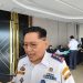 Kepala BPTD Kelas II Jambi Dr. Benny Nurdin Yusuf saat wawancara usai acara Rakornis Perhubungan Darat Tahun 2025 di Swiss-Belhotel Jambi, Rabu (26/11/2025). (Dok: Rahmat)