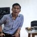 Kepala Ombudsman RI Perwakilan Jambi, Saiful Roswandi, memaparkan lonjakan laporan masyarakat dalam acara coffee morning bersama insan media di Jambi, Jumat (12/2/2025). (Dok: Rahmat)