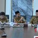 Wali Kota Jambi Maulana memimpin rapat koordinasi penetapan status Siaga Darurat Bencana Hidrometeorologi bersama Forkopimda dan jajaran OPD di Balai Kota Jambi. (Dok: Rahmat)