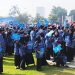 Gubernur Jambi Al Haris menyerahkan SK PPPK Paruh Waktu kepada perwakilan tenaga honorer pada peringatan Hari Korpri ke-54 di Lapangan Kantor Gubernur Jambi, Senin (01/12/2025). (Dok: Rahmat)