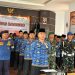 Petugas Lapas Kelas IIB Bangko bersama unsur TNI, Polri, Damkar, dan BNPB melaksanakan apel dan razia gabungan menjelang Natal dan Tahun Baru 2026 di Lapas Kelas IIB Bangko, Kabupaten Merangin. Senin, 22 Desember 2025. (Dok: Rahmat)