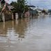 Kondisi banjir yang merendam pemukiman warga di Desa Lubuk Suli, Kecamatan Depati Tujuh, Kabupaten Kerinci, Senin (1/12/2025). (Dok: Rudi)