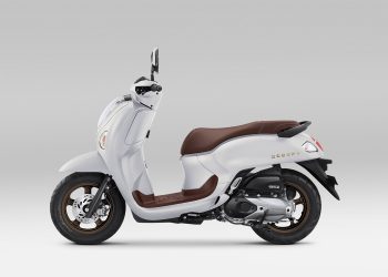 New Honda Scoopy varian terbaru tampil dengan warna stylish dalam peluncuran resmi PT Astra Honda Motor, Jakarta, Selasa (2/12/2025). (Dok: AHM Indonesia)