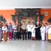 Kapolda Jambi Irjen Pol. Krisno H. Siregar bersilaturahmi dengan jajaran PHDI Provinsi Jambi di Pura Giri Indra Lokha, Kota Jambi, Kamis (04/12/2025). (Dok: Alpin)