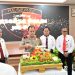 Wakapolda Jambi Brigjen Pol. M. Mustaqim membuka Rapat Kerja Teknis (Rakernis) Fungsi Reserse Tahun Anggaran 2025 di Gedung Siginjai Lantai 3 Polda Jambi, Senin (15/12/2025). (Dok: Alpin)