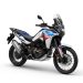 Honda CRF1100L Africa Twin terbaru tampil dengan pilihan warna dan striping baru yang semakin menegaskan karakter motor adventure tangguh untuk jelajah on-road dan off-road di berbagai medan. (Dok: sinsen)