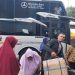 Suasana loket penjualan tiket bus antarprovinsi di Kota Jambi menjelang libur Natal dan Tahun Baru 2025 yang masih terpantau lengang, dengan tarif tiket belum mengalami kenaikan. (Dok: Rudi)