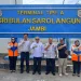 Kepala Dinas Perhubungan Provinsi Jambi, Dr. Drs. H. John Eka Powa, M.E, meninjau dan melakukan koordinasi pengelolaan Terminal Tipe A Sri Bulan di Kabupaten Sarolangun.