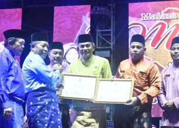 Dua karya budaya yang ditetapkan sebagai WBTB nasional yakni Lukah Gilo dari Desa Baru dan Tonel dari Desa Tebat Patah. (Dok: Rudi)