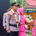 Kapolres Tanjabtim, AKBP Ade Candra saat tiba di Polres Tanjab Timur. (Dok: Alpin)