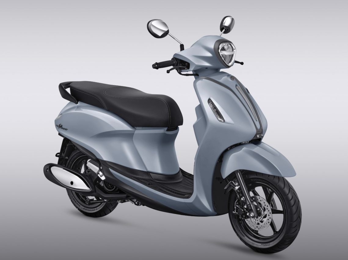 Penyegaran warna terbaru Yamaha Grand Filano Hybrid hadir dengan tampilan semakin stylish dan premium, menyasar segmen anak muda Jambi yang menjadikan skutik sebagai bagian dari gaya hidup. (Dok: Istimewa)