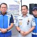 Direktur Utama Jasa Raharja bersama Kakorlantas Polri dan jajaran Jasa Marga saat meninjau kesiapan Tol Jakarta–Cikampek II Selatan sebagai jalur alternatif menghadapi arus mudik dan arus balik Idulfitri 2026. (Dok. Humas JR Jambi)