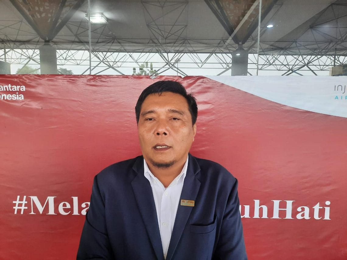 Eksekutif General Manager (EGM) Bandara Sultan Thaha Jambi, Ardon Marbun. (Dok: Rahmat)