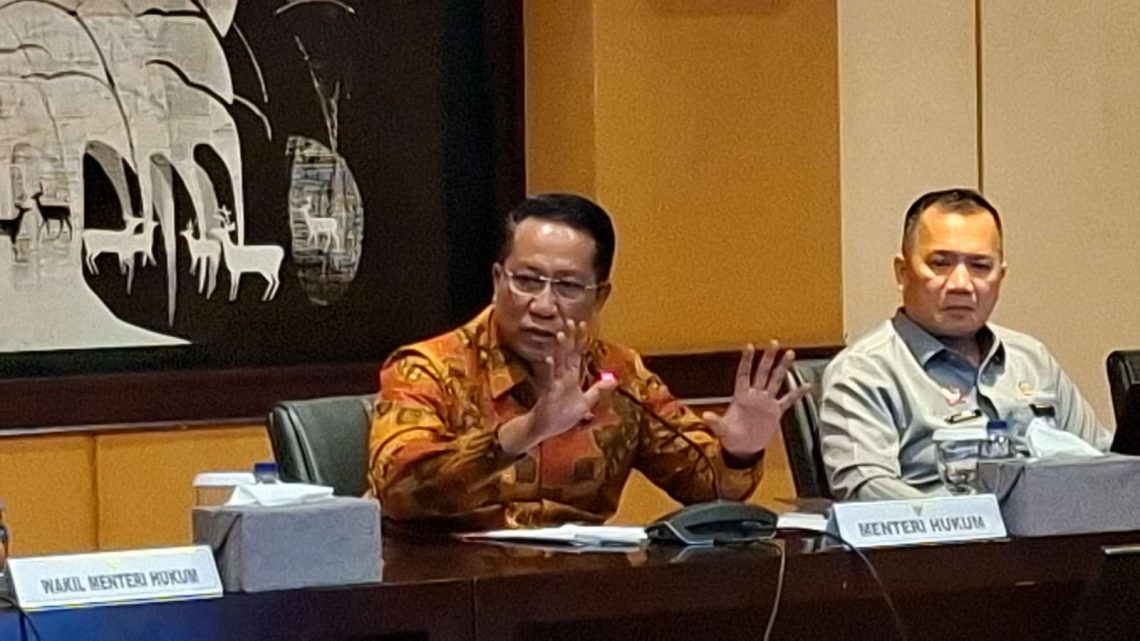 Menteri Hukum, Supratman Andi Agtas. (Dok: Istimewa)