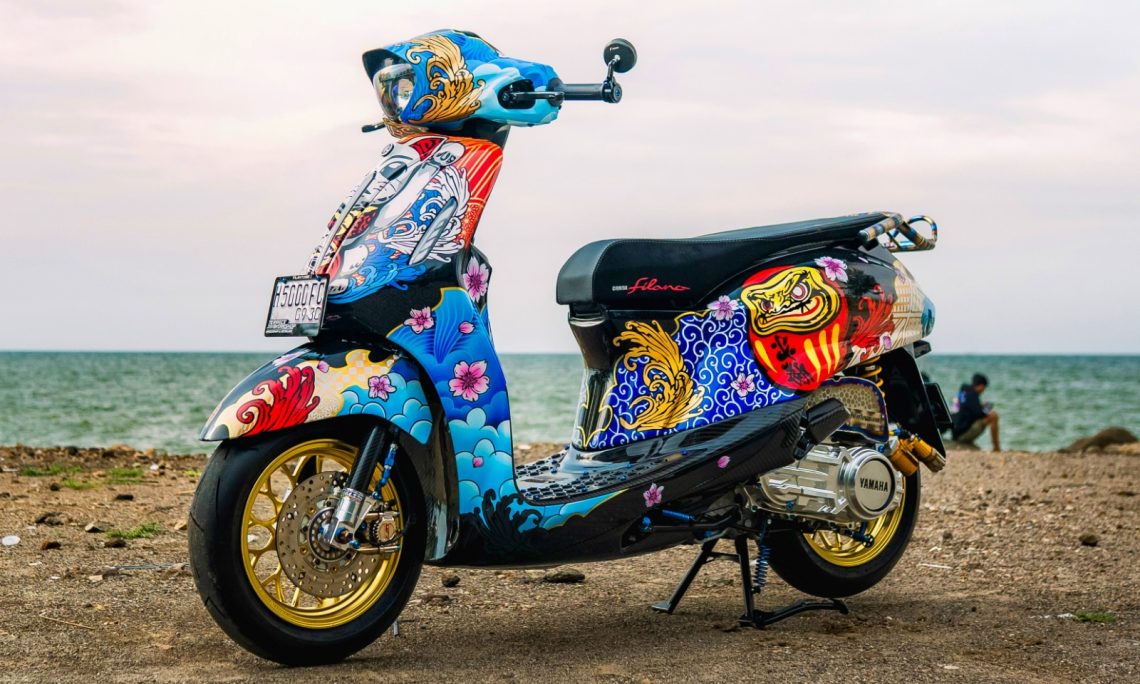 modifikasi Grand Filano Hybrid. (Dok: Istimewa)