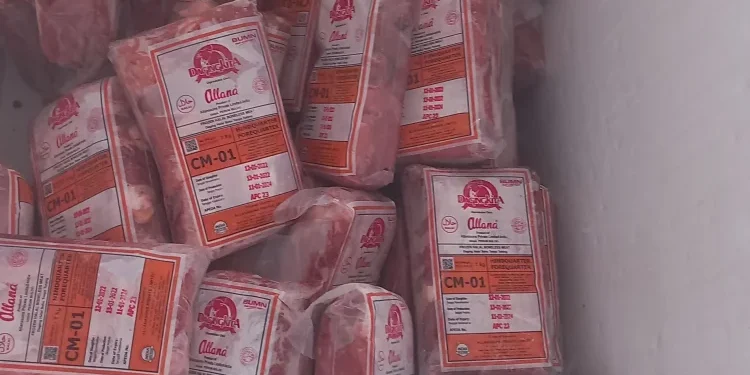 Ilustrasi daging beku. (Dok: Istimewa)