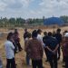 Wali Kota Jambi, Maulana, meninjau langsung progres pembangunan kolam retensi Danau Telago Kajang Lako di Kelurahan Paal V, Kecamatan Kotabaru, Kamis (12/3/2026). (Dok: Rahmat)