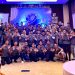 Perayaan anniversary ke-9 Luminor Hotel Jambi berlangsung meriah dengan prosesi pemotongan tumpeng dan kue ulang tahun sebagai simbol rasa syukur atas perjalanan “9 Magical Years”. (Dok: Alpin)
