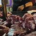 Toko daging di pasar Angso Duo Jambi