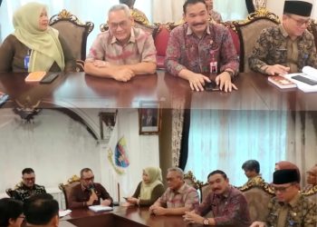 Kepala Dinas Perhubungan Provinsi Jambi, John Eka Powa, menghadiri Rapat Asistensi dan Supervisi LPPD Provinsi Jambi Tahun 2025 di Kantor Badan Penghubung Provinsi Jambi, Jakarta, Kamis (26/2/2026).  (Rahmat)