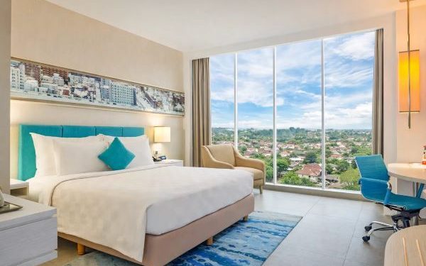 Tipe Kamar Deluxe Swiss-Belhotel Jambi. (Dok: Alpin)