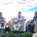 Direktur Utama Jasa Raharja Muhammad Awaluddin saat menjadi narasumber dalam Rapat Koordinasi Nasional Pengelolaan Pendapatan Daerah Tahun 2026 di Jakarta, Kamis (16/4/2026). (Dok.Humas JR)