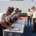 Seluruh pegawai Lapas Kelas IIA Jambi mengucapkan Ikrar Zero Halinar dan menandatangani komitmen bersama di Lapangan Tenis Lapas Jambi. (Dok: Rudi)