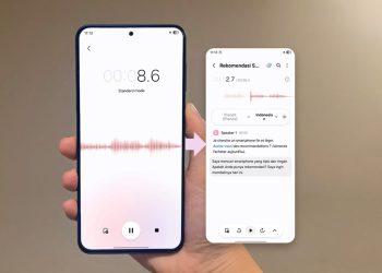 Tampilan layar AI smartphone Android Samsung. (Dok: Alpin)